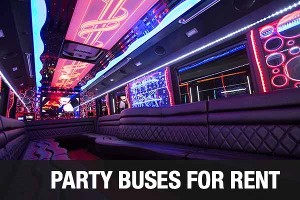 airport transportation party bus mcallen