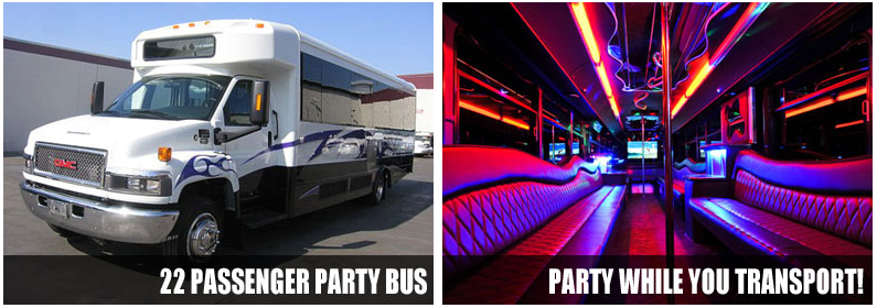 airport transportation party bus rentals mcallen