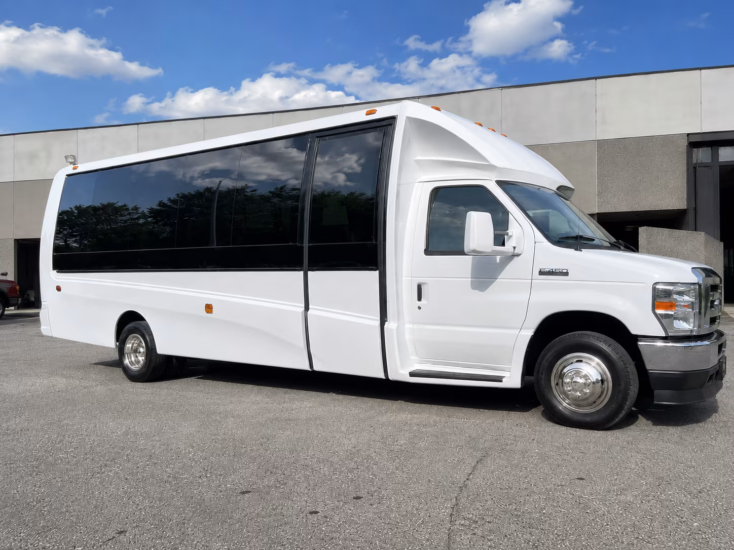McAllen Airport Shuttle & Transportation party bus exterior