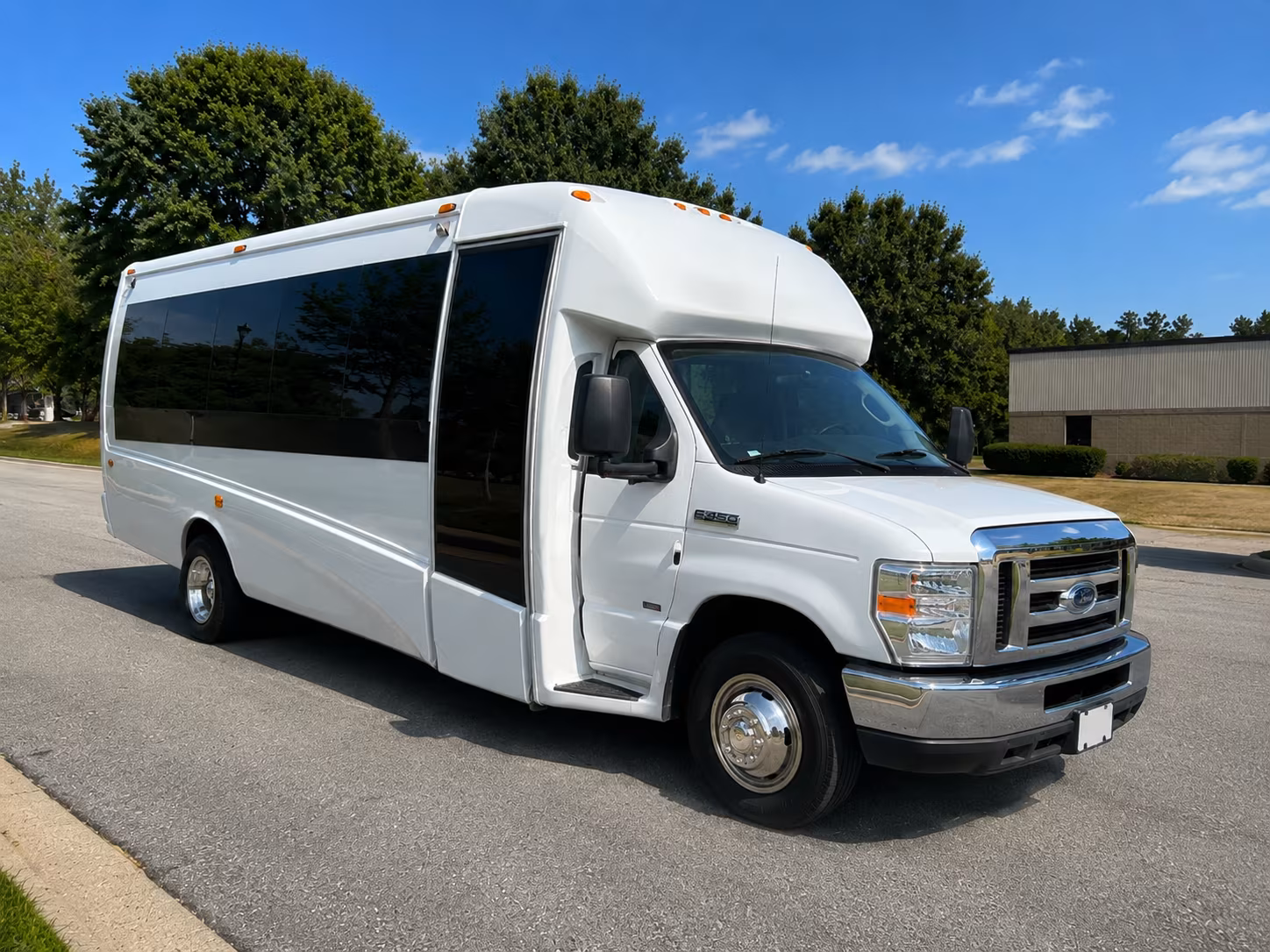 McAllen Airport Shuttle & Transportation party bus exterior