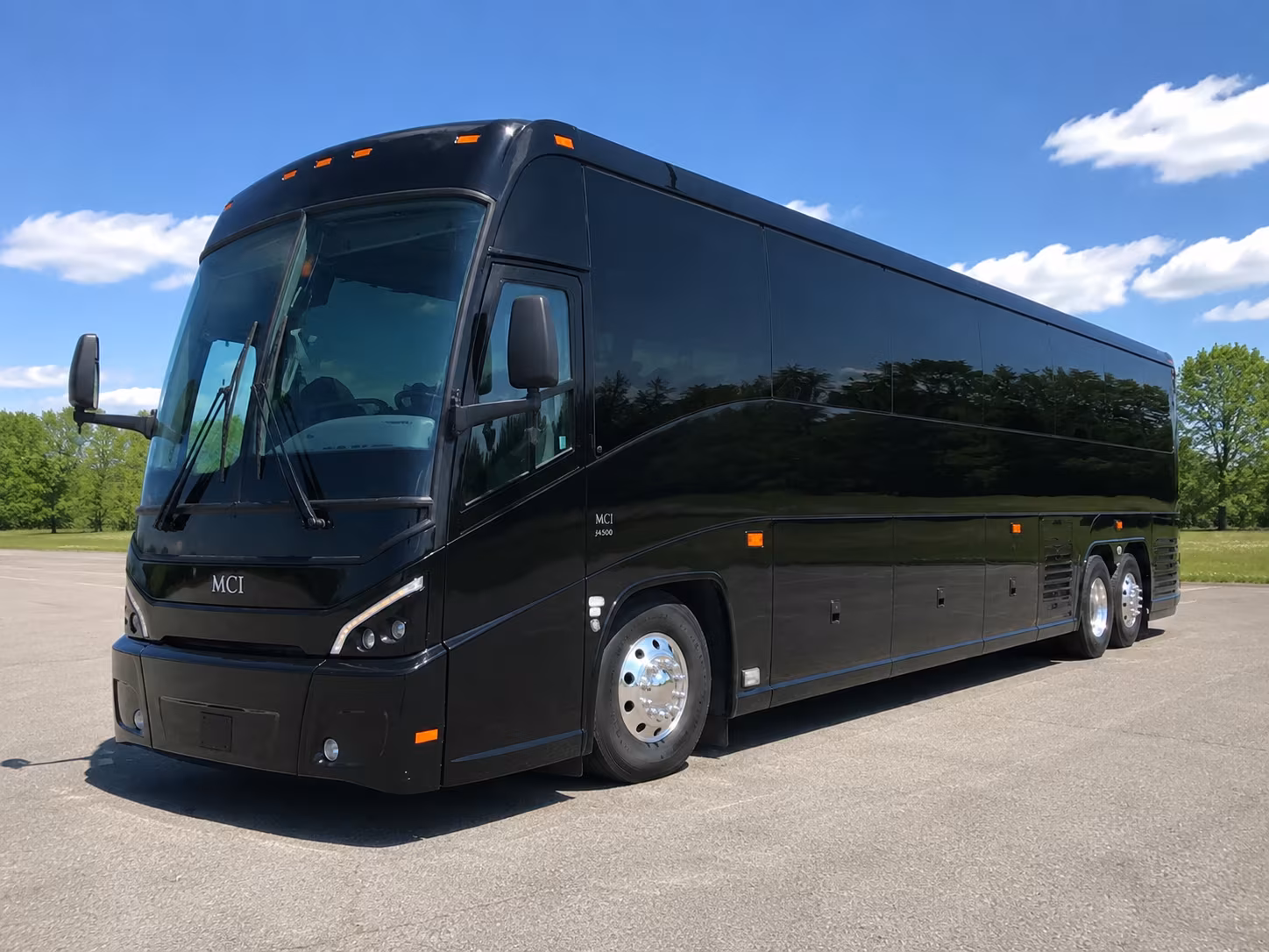 McAllen Airport Shuttle & Transportation party bus interior