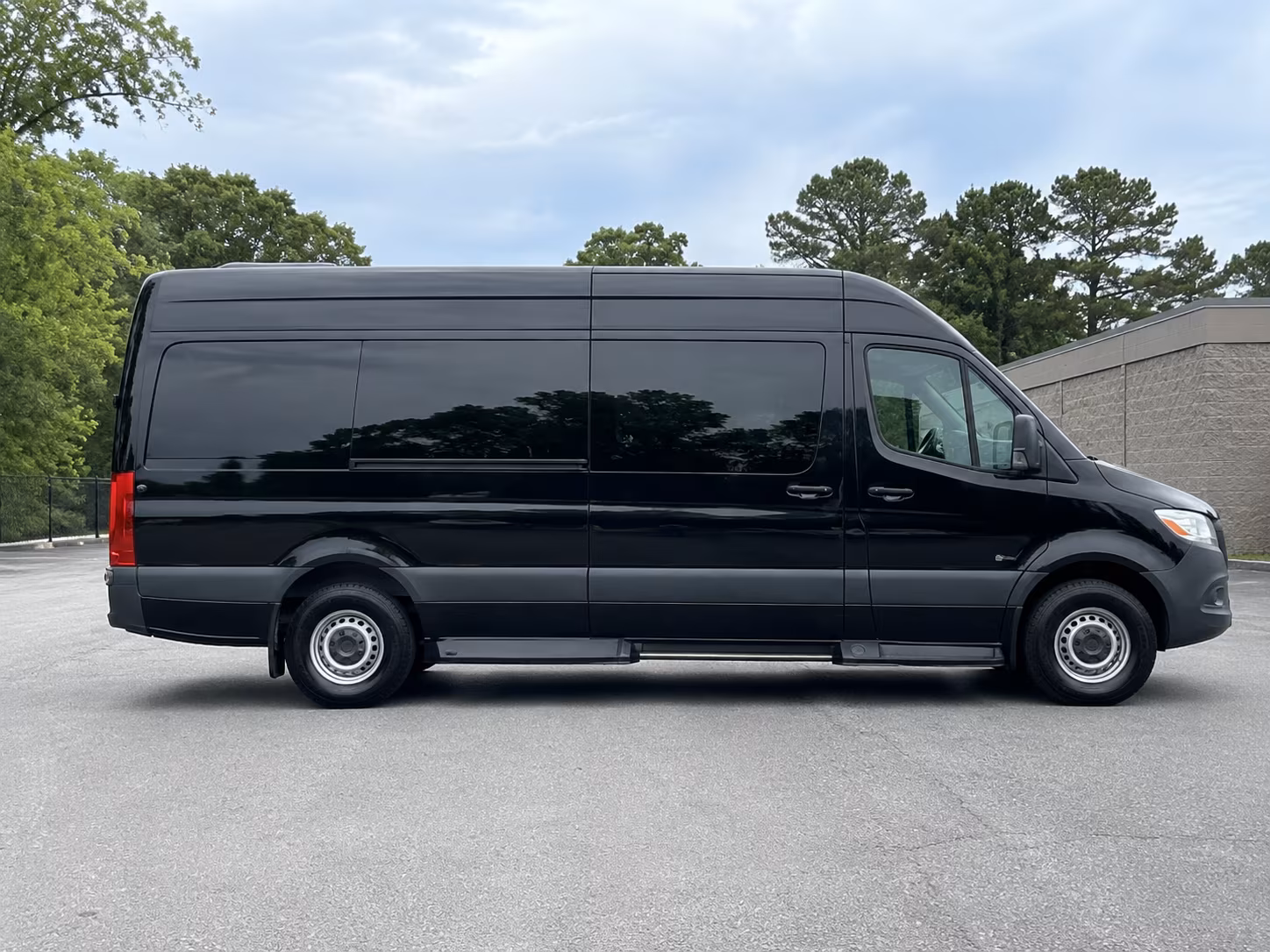 McAllen Corporate Transportation party bus exterior