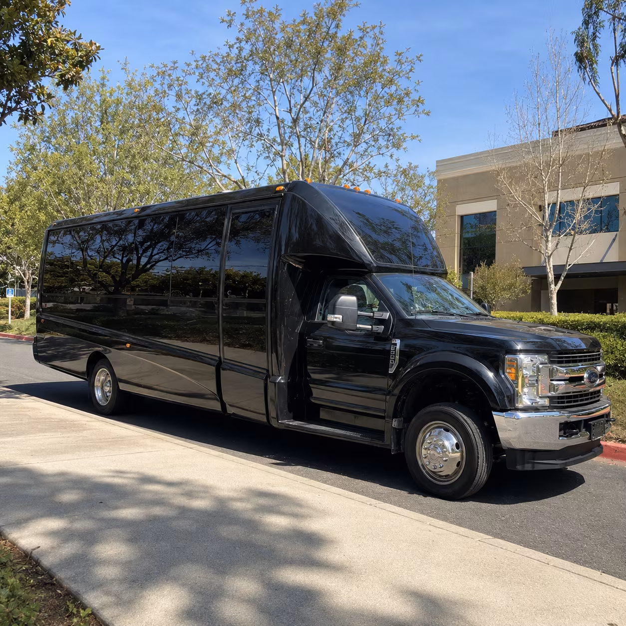 McAllen Winery Tour & Pub Crawl Transportation party bus exterior