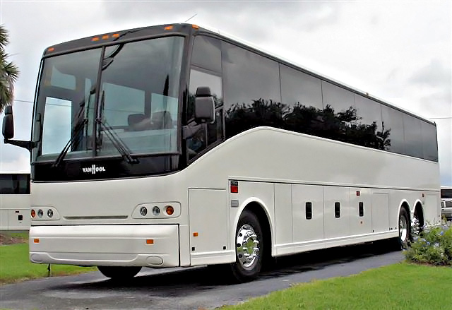 Mcallen 56 Passenger Charter Bus